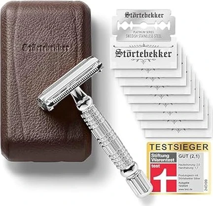 Störtebekker Rasierhobel + Etui