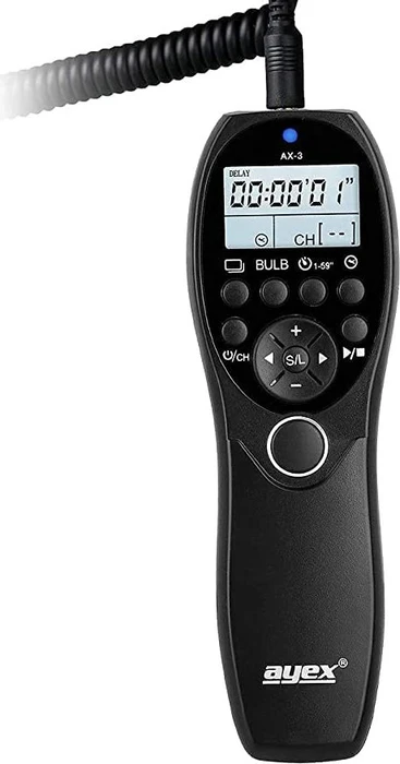 ayex Timer-Fernauslöser AX-3 für Nikon DC2 Anschluss