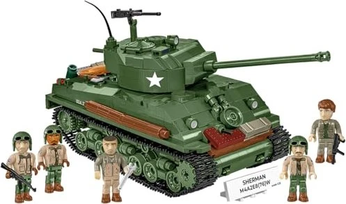 Cobi Historical Collection WW2 Sherman M4A2E8(76)W