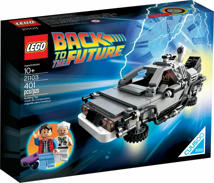 LEGO Ideas - Zurück in die Zukunft DeLorean Zeitmaschine