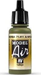 Vallejo Model Air 411 a-19f grass green, 17ml