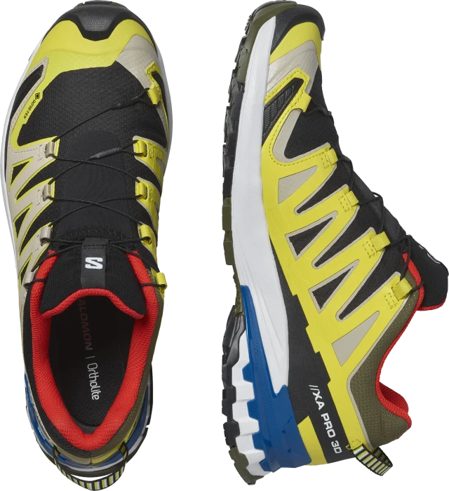 Salomon XA Pro 3D V9 GTX black/buttercup/lapis blue (Herren)