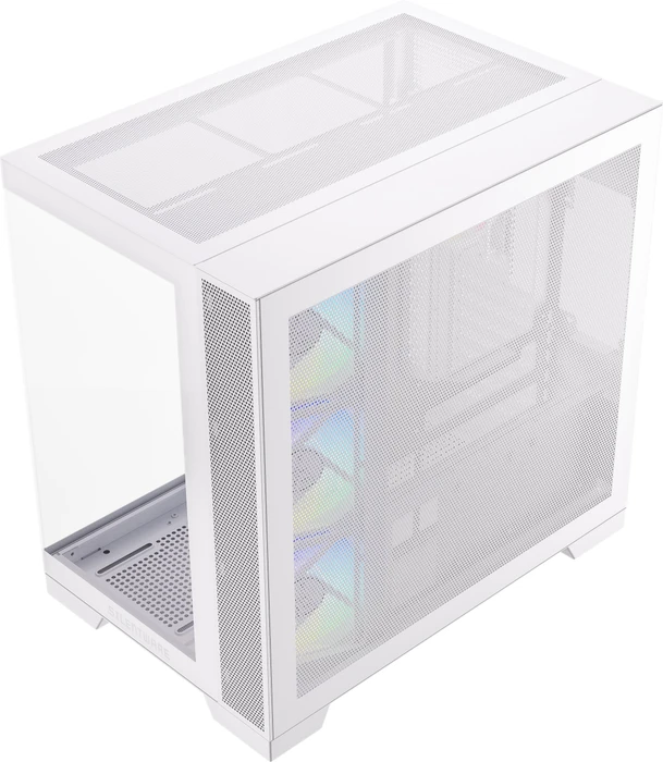 Silentware View A-RGB White, Glasfenster