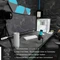 Nyfter Nyfpad XXL Liquid Premium Gaming Mousepad, 900x500mm, Design grau/schwarz Vorschaubild