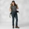 Fjällräven Abisko Trail Stretch Hose lang dark navy (Damen) Vorschaubild