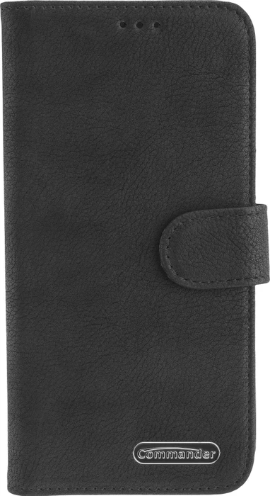 Peter Jäckel Commander Book Case Elite für Samsung Galaxy A21s schwarz