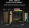 Corsair Frame 4000D RS Wood, schwarz/braun, Glasfenster Vorschaubild