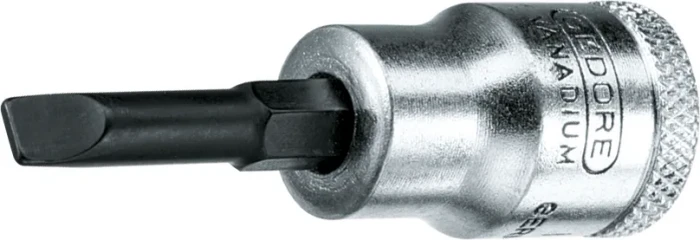 Gedore IS 30 6.5x1.2 Schlitz Steckschlüssel 3/8", 6.5x55mm
