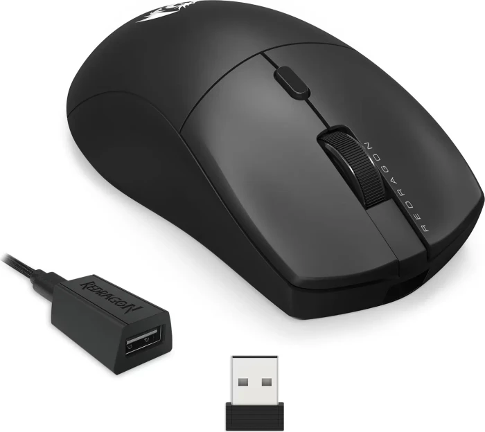 Redragon M919 SPARDA Ultra 8K Wireless Gaming Mouse schwarz, USB/Bluetooth