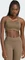 adidas Optime Sport-BH khaki six (Damen) Vorschaubild
