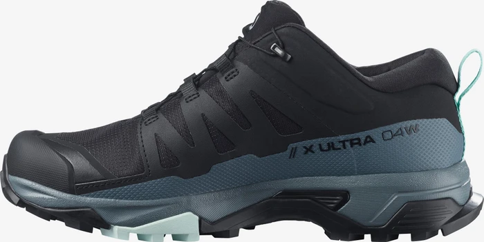 Salomon X Ultra 4 GTX black/stormy weather/opal blue (Damen)