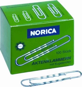 Alco 2265 Norica Briefklammern, glatt, 50mm, 1000 Stück