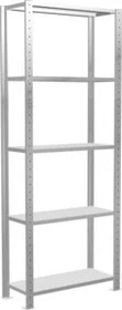 Schulte Lagertechnik Multiplus 150 Schwerlastregal 75x200x30cm lichtgrau
