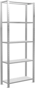 Schulte Lagertechnik Multiplus 150 Schwerlastregal 75x200x30cm lichtgrau