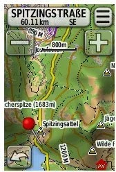 Garmin Edge 800 + Topo Karte