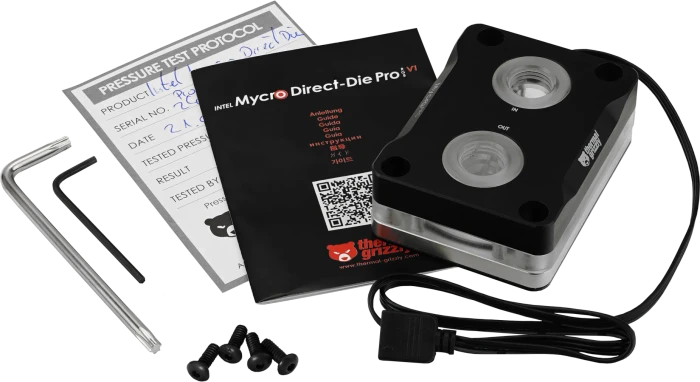 Thermal Grizzly Mycro Direct-Die PRO, Intel 1700, RGB