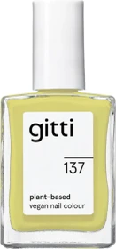 Gitti 137 Nagellack leuchtendes gelb, 15ml