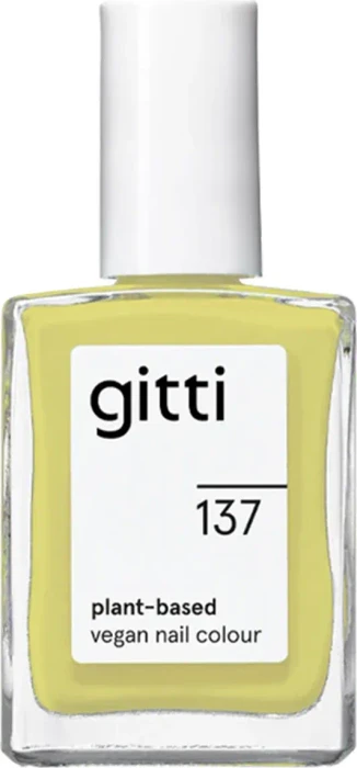 Gitti 137 Nagellack leuchtendes gelb, 15ml