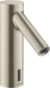 Hansgrohe AXOR Starck Elektronik-Waschtischmischer mit Temperaturvoreinstellung Batteriebetrieb brushed nickel