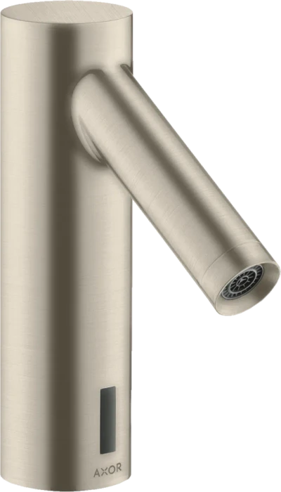 Hansgrohe AXOR Starck Elektronik-Waschtischmischer mit Temperaturvoreinstellung Batteriebetrieb brushed nickel