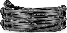 LEDmaxx Lichterkette schwarz 10x E27