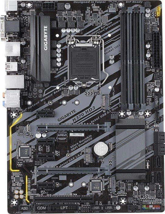 GIGABYTE H370 HD3 (Intel 1151 v2)