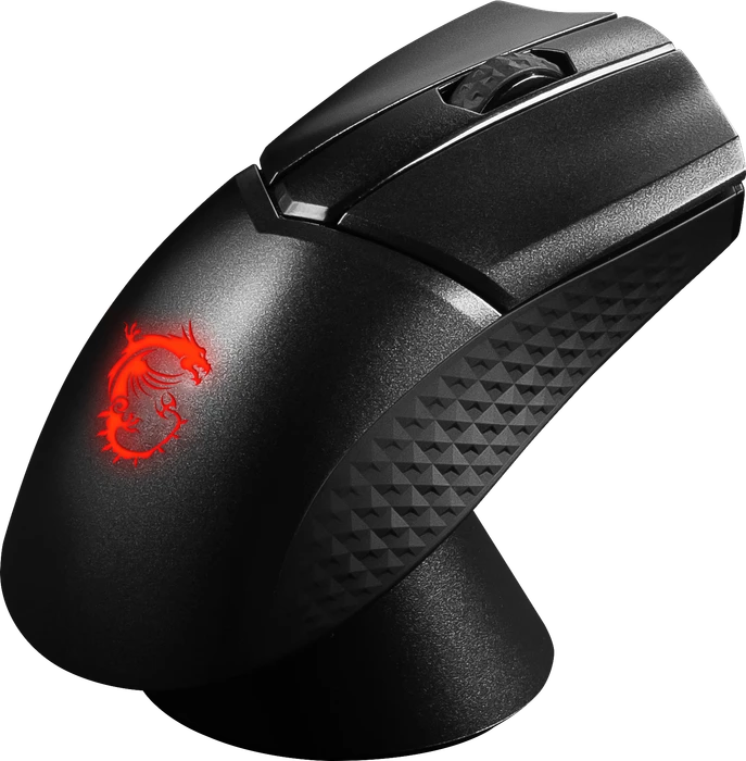 MSI Clutch GM31 Lightweight Wireless Gaming Mouse schwarz, USB