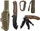 MFH Messerset mit LED-Lampe Taschenmesser (45451R)