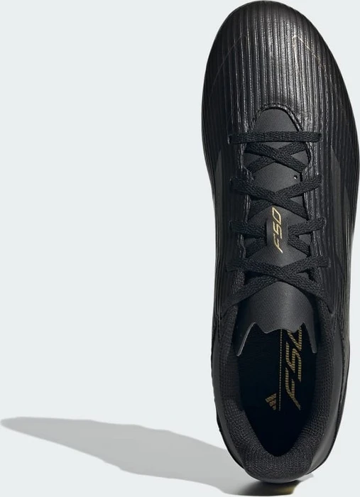 adidas F50 Club FxG core black/iron metallic/gold metallic