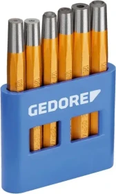 Gedore 125 B Nietzieher/-Nietkopfsetzer-Satz, 6-tlg.