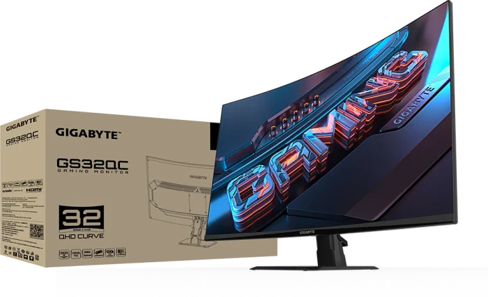 GIGABYTE GS32QC, 31.5"