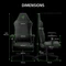 Razer Iskur V2 X NewGen Gamingstuhl, schwarz/grün Vorschaubild
