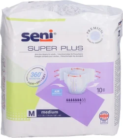 Seni Super SENI Plus Schutzhose Größe M, 10 Stück