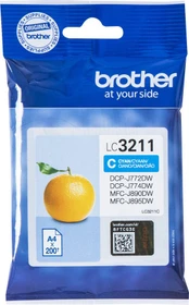 Brother Tinte LC3211C cyan