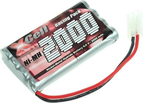 XCell 9.6V/2000mAh NiMH Akku RC Tamiya Stecker