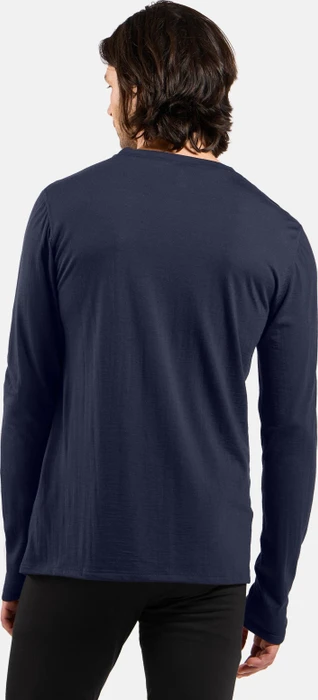 Odlo Natural Merino 160 Baselayer Funktionsshirt langarm eclipse (Herren)