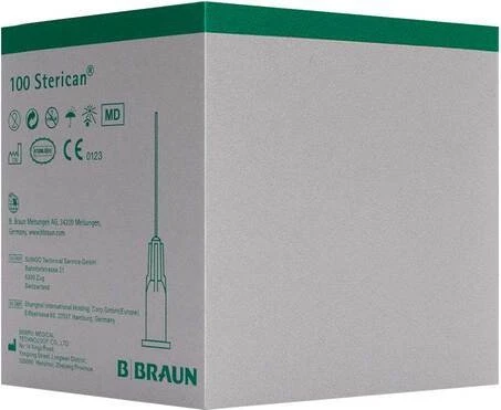 B.Braun Sterican Einmalkanüle Langschliff 18G 40mm, 100 Stück