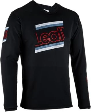 Leatt MTB Enduro 4.0 Trikot langarm schwarz (Herren)