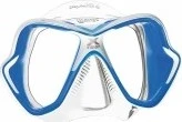 Mares X-Vision Ultra Liquidskin Zweiglasmaske blau/weiß