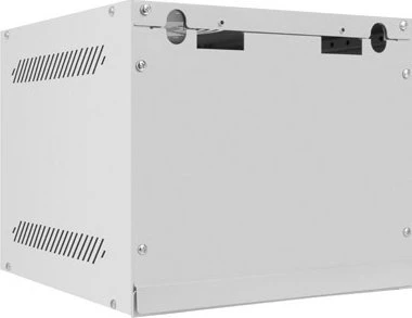 Lanberg WF10 Series 10" Rack Wandschrank 4HE, hängend, Flatpack, Stahltür, IP20, RAL 7035, 310mm tief