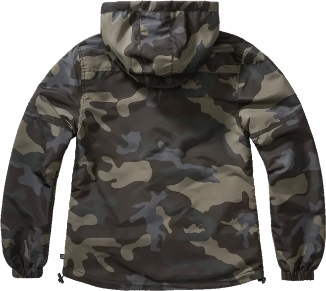 Brandit Windbreaker Summer Frontzip Jacke darkcamo (Damen)