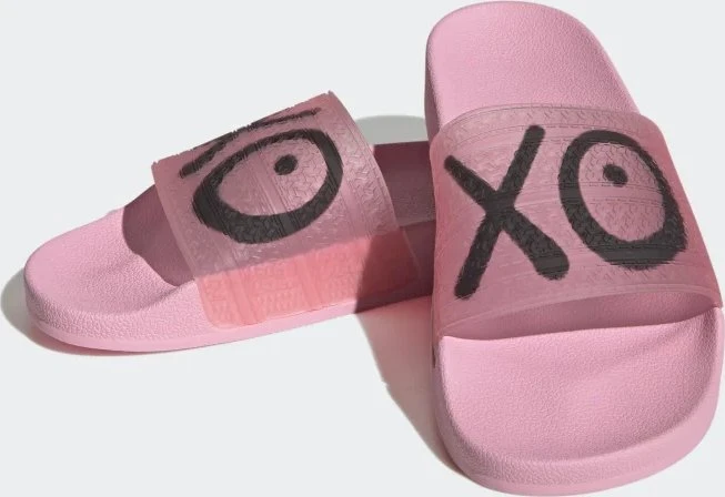 adidas X Andre Saraiva Adilette semi pink glow/core black