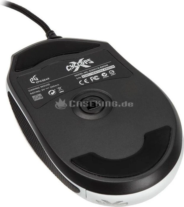 GeIL EpicGear Cyclops X IR-LED Gaming Mouse weiß, USB