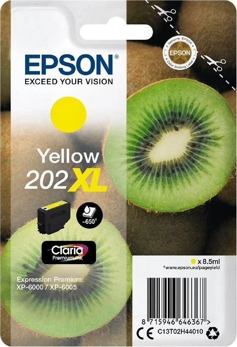 Epson Tinte 202XL gelb