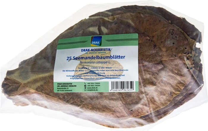DRAK-Aquaristik Seemandelbaumblätter DRAK, standard, 25 Stück