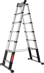 Telesteps Combi Line 3.0M 2-tlg. Teleskop-Mehrzweckleiter, 2x 8 Stufen