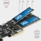 Axagon 2x SATA 6Gb/s, 2x M.2 SATA, PCIe 3.0 x2 Vorschaubild