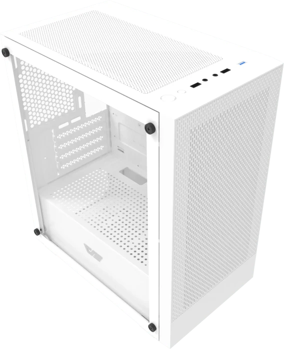 DarkFlash M305 White, Glasfenster