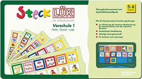 Steck LÜK Mathematik/Deutsch Vorschule mix 1 Mathe/Deutsch/Logik