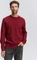 Tom Tailor Basic Baumwolle Strickpullover dark samba red melange (Herren) Vorschaubild
